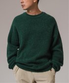 【エディフィス/EDIFICE / MEN】のスリアルパカミックス クルーネックニット 人気、トレンドファッション・服の通販 founy(ファニー) ファッション Fashion メンズファッション MEN インナー Inner ストレッチ Stretch モヘア Mohair thumbnail グリーン|ID: prp329100004204576 ipo3291000000029543405