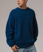 【エディフィス/EDIFICE / MEN】のスリアルパカミックス クルーネックニット 人気、トレンドファッション・服の通販 founy(ファニー) ファッション Fashion メンズファッション MEN インナー Inner ストレッチ Stretch モヘア Mohair thumbnail ブルー|ID: prp329100004204576 ipo3291000000029543406