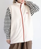 【セポ/cepo】の【DISCUS*CEPO】別注 フリースジップベスト 人気、トレンドファッション・服の通販 founy(ファニー) ファッション Fashion レディースファッション WOMEN アウター Coat Outerwear トップス・カットソー Tops/Tshirt ベスト/ジレ Gilets/Vests インナー Inner 秋 Autumn/Fall 今季 This Season シンプル Simple スウェット Sweat トレンド Trend ドローコード Draw Cord パッチ Patch ベスト Vest ベーシック Basic 別注 Special Order ルーズ Loose ロング Long おすすめ Recommend thumbnail アイボリー|ID: prp329100004204613 ipo3291000000029132020