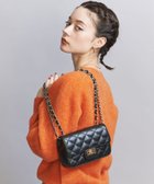 【ビューティ&ユース ユナイテッドアローズ/BEAUTY&YOUTH / UNITED ARROWS】のAULENTTI レザー キルティング チェーン ショルダーバッグ 人気、トレンドファッション・服の通販 founy(ファニー) ファッション Fashion レディースファッション WOMEN バッグ Bag おすすめ Recommend イタリア Italy キルティング Quilting クラシカル Classical コンパクト Compact シンプル Simple チェーン Chain デニム Denim トレンド Trend ベーシック Basic エレガント 上品 Elegant thumbnail BLACK|ID: prp329100004204684 ipo3291000000029132927