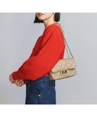 【ビューティ&ユース ユナイテッドアローズ/BEAUTY&YOUTH / UNITED ARROWS】のAULENTTI レザー キルティング チェーン ショルダーバッグ BEIGE|ID:prp329100004204684