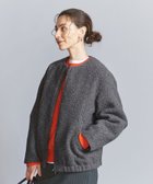 【ビューティ&ユース ユナイテッドアローズ/BEAUTY&YOUTH / UNITED ARROWS】のブークレー ジップブルゾン 人気、トレンドファッション・服の通販 founy(ファニー) ファッション Fashion レディースファッション WOMEN アウター Coat Outerwear ブルゾン Blouson/Jackets 秋 Autumn/Fall スラックス Slacks デニム Denim ドット Dot 定番 Standard フェミニン Feminine フォルム Form ブルゾン Blouson マニッシュ Mannish モコモコ Fluffy ロング Long ワイド Wide 冬 Winter おすすめ Recommend thumbnail DK.GRAY|ID: prp329100004204722 ipo3291000000029133435