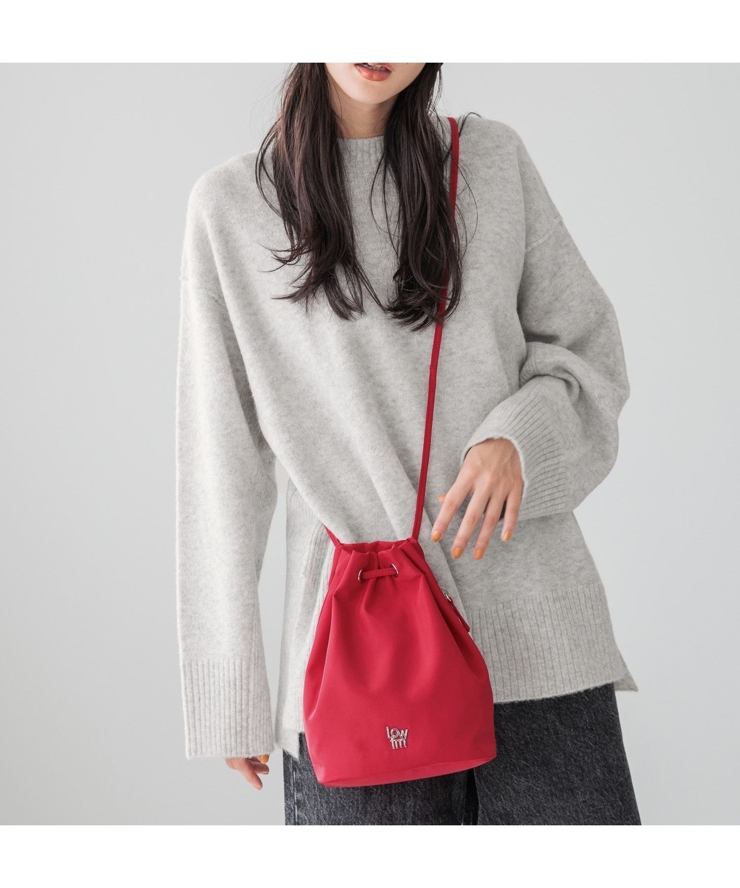 【ローリーズファーム/LOWRYS FARM】のLF2WAYキンチャクBAG 人気、トレンドファッション・服の通販 founy(ファニー) 　ファッション　Fashion　レディースファッション　WOMEN　バッグ　Bag　ショルダー　Shoulder　ハンドバック　Handbag　ポケット　Pocket　 other-1|ID: prp329100004204832 ipo3291000000029135496