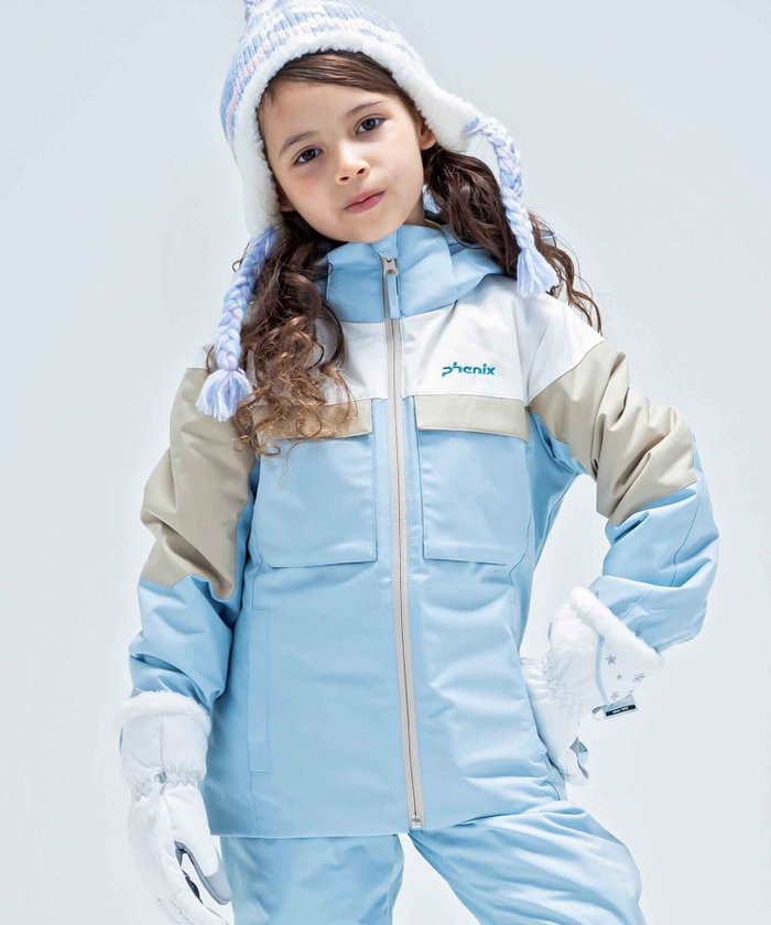 【シフォン/SHIFFON / KIDS】のphenix/ESG232P93 子供用スキーウェア アウター上下セット ツーピース Orion Junior Two-piece インテリア・キッズ・メンズ・レディースファッション・服の通販 founy(ファニー) https://founy.com/ ファッション Fashion キッズファッション KIDS アウター Coat Outerwear /Kids 旅行 Travel |ID: prp329100004204894 ipo3291000000029509393