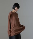 【ナノ ユニバース/nano universe】のRobert P. Miller/CR Prib Tee 人気、トレンドファッション・服の通販 founy(ファニー) ファッション Fashion レディースファッション WOMEN インナー Inner シンプル Simple タンブラー Tumbler デニム Denim 長袖 Long Sleeve フィット Fit ベーシック Basic ボトム Bottom ルーズ Loose ロング Long おすすめ Recommend 2024年 2024 2024-2025秋冬・A/W Aw/Autumn/Winter/Fw/Fall/2024-2025 thumbnail ブラウン|ID: prp329100004204959 ipo3291000000029137108