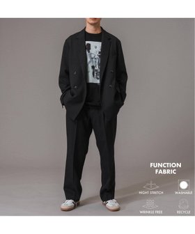 【エディフィス/EDIFICE / MEN】のEC限定 EXTRETCH FUNCTION ダブルブレストジャケット 人気、トレンドファッション・服の通販 founy(ファニー) ファッション Fashion メンズファッション MEN 洗える Washable カットソー Cut And Sew クラシック Classic ジャケット Jacket ストレッチ Stretch スラックス Slacks セットアップ Set Up デニム Denim トレンド Trend バランス Balance メランジ Melange |ID:prp329100004205063