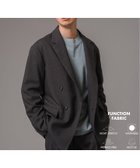 【エディフィス/EDIFICE / MEN】のEC限定 EXTRETCH FUNCTION ダブルブレストジャケット 人気、トレンドファッション・服の通販 founy(ファニー) ファッション Fashion メンズファッション MEN 洗える Washable カットソー Cut And Sew クラシック Classic ジャケット Jacket ストレッチ Stretch スラックス Slacks セットアップ Set Up デニム Denim トレンド Trend バランス Balance メランジ Melange thumbnail グレー|ID: prp329100004205063 ipo3291000000029510589