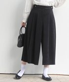 【アールピーエス/rps】のニットコールタックワイドパンツ 人気、トレンドファッション・服の通販 founy(ファニー) ファッション Fashion レディースファッション WOMEN パンツ Pants コーデュロイ Corduroy ベロア Velor ポケット Pocket ワイド Wide ワンポイント One Point thumbnail ブラック|ID: prp329100004205243 ipo3291000000029139486