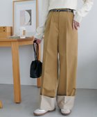 【ディスコート/Discoat】の【WEB限定】ロールアップチノパンツ 人気、トレンドファッション・服の通販 founy(ファニー) ファッション Fashion レディースファッション WOMEN パンツ Pants thumbnail ベージュその他1|ID: prp329100004205293 ipo3291000000029139709