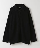 【その他のブランド/Other】のSteven Alan コットン/カシミヤ ポロカラー カーディガン -LOOSE BLACK|ID: prp329100004205789 ipo3291000000029510935