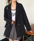 【アミュレット/Amulet】の【Dewlily】テーラードジャケット 人気、トレンドファッション・服の通販 founy(ファニー) ファッション Fashion レディースファッション WOMEN アウター Coat Outerwear ジャケット Jackets テーラードジャケット Tailored Jackets インナー Inner シンプル Simple thumbnail ブラック|ID: prp329100004205891 ipo3291000000029144965