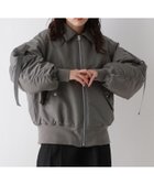 【レイジブルー/RAGEBLUE】の中綿/MA-1フライトジャケット 人気、トレンドファッション・服の通販 founy(ファニー) ファッション Fashion レディースファッション WOMEN アウター Coat Outerwear ジャケット Jackets MA-1 MA-1 おすすめ Recommend キルティング Quilting クール Cool シンプル Simple ジャケット Jacket チェック Check トレンド Trend ハーフ Half ミリタリー Military 冬 Winter 定番 Standard thumbnail グレー15|ID: prp329100004205938 ipo3291000000029145320