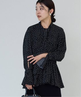 【イエナ/IENA】 TORRAZZO DONNA/トラッゾドンナ ドットブラウス人気、トレンドファッション・服の通販 founy(ファニー) ファッション Fashion レディースファッション WOMEN トップス・カットソー Tops/Tshirt シャツ/ブラウス Shirts/Blouses おすすめ Recommend インナー Inner カーディガン Cardigan シアー Sheer ジャケット Jacket ドット Dot モダン Modern |ID:prp329100004206068