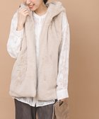 【アールピーエス/rps】のフェイクファーフードベスト 人気、トレンドファッション・服の通販 founy(ファニー) ファッション Fashion レディースファッション WOMEN アウター Coat Outerwear トップス・カットソー Tops/Tshirt ベスト/ジレ Gilets/Vests ガーリー Girly デニム Denim トレンド Trend フェミニン Feminine ベスト Vest ポケット Pocket 今季 This Season 再入荷 Restock/Back In Stock/Re Arrival thumbnail ベージュ|ID: prp329100004206140 ipo3291000000029146857