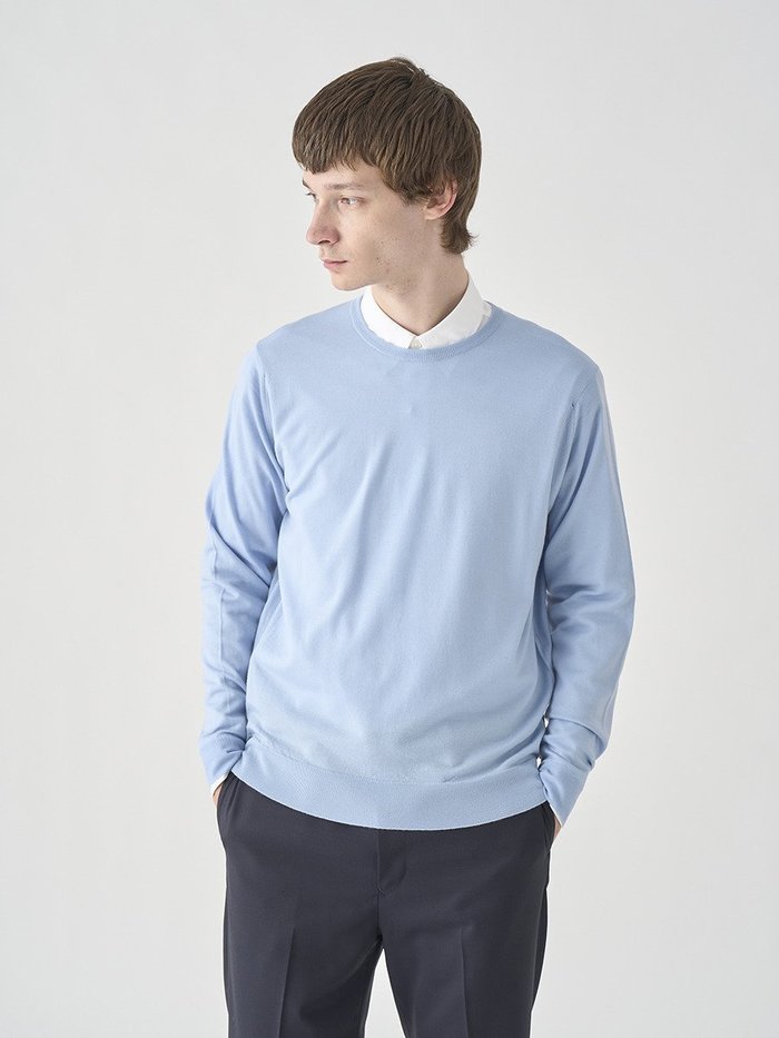 【ジョンスメドレー/JOHN SMEDLEY / MEN】の30G MODERN FIT インテリア・キッズ・メンズ・レディースファッション・服の通販 founy(ファニー) https://founy.com/ ファッション Fashion メンズファッション MEN A/W・秋冬 Aw・Autumn/Winter・Fw・Fall-Winter おすすめ Recommend アンサンブル Ensemble カットソー Cut And Sew ジャケット Jacket バランス Balance フィット Fit モダン Modern エレガント 上品 Elegant 定番 Standard 長袖 Long Sleeve |ID: prp329100004206164 ipo3291000000029539899