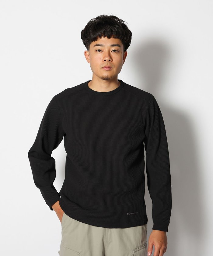 【スノーピーク/SNOW PEAK】のDry Waffle Long Sleeve T-Shirt インテリア・キッズ・メンズ・レディースファッション・服の通販 founy(ファニー) https://founy.com/ ファッション Fashion レディースファッション WOMEN トップス・カットソー Tops/Tshirt シャツ/ブラウス Shirts/Blouses ロング / Tシャツ T-Shirts 吸水 Water Absorption シンプル Simple スリーブ Sleeve バランス Balance フィット Fit フォルム Form ベーシック Basic ロング Long ワッフル Waffle |ID: prp329100004206230 ipo3291000000029147499