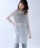 【ジーナシス/JEANASiS】のレースジャガードチュニックロンTEE 人気、トレンドファッション・服の通販 founy(ファニー) ファッション Fashion レディースファッション WOMEN トップス・カットソー Tops/Tshirt ロング / Tシャツ T-Shirts おすすめ Recommend インナー Inner シアー Sheer ミックス Mix レース Race thumbnail ホワイト|ID: prp329100004206236 ipo3291000000029147525