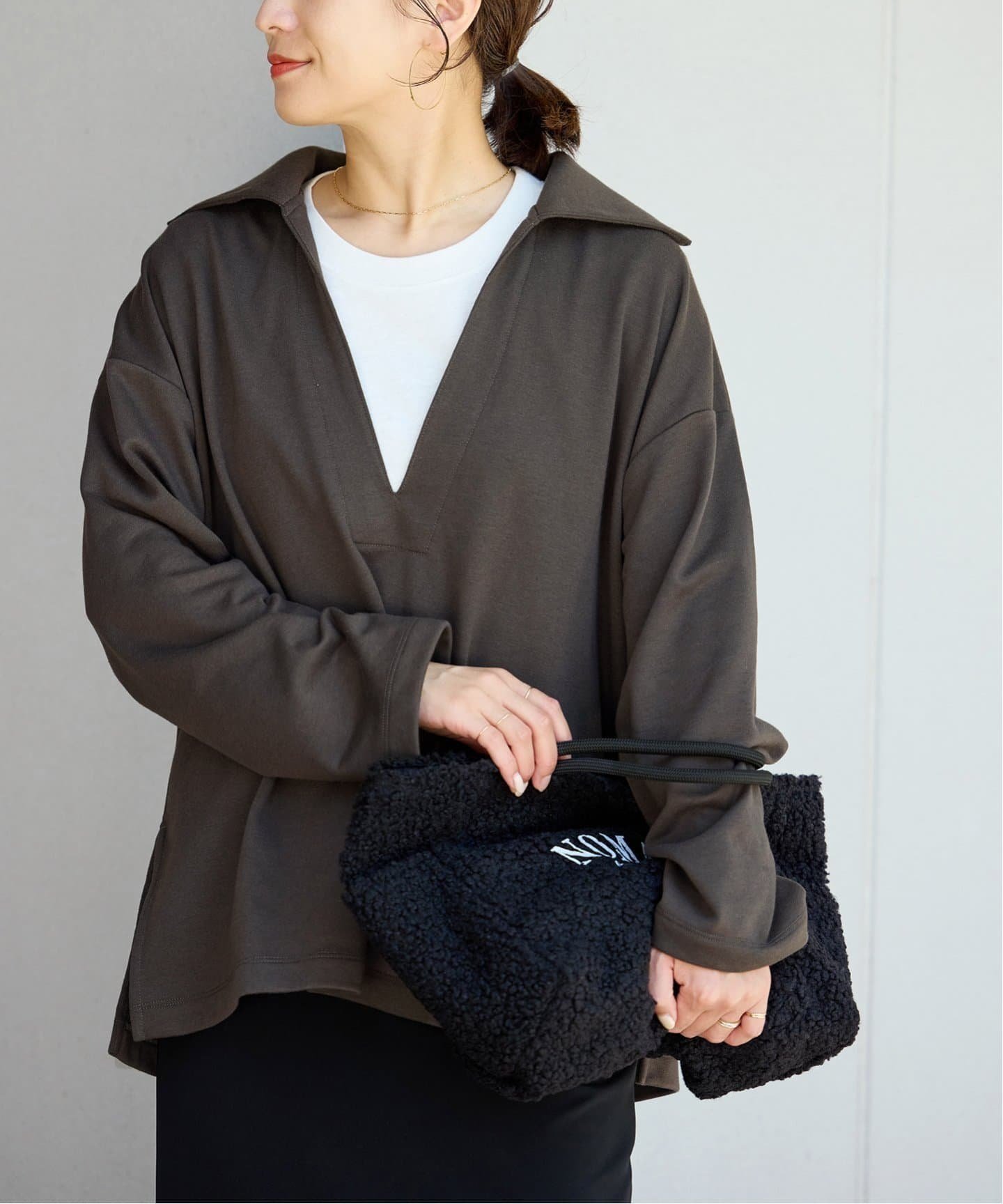 【ジャーナルスタンダード/JOURNAL STANDARD】のスキッパープルオーバー 人気、トレンドファッション・服の通販 founy(ファニー) 　ファッション　Fashion　レディースファッション　WOMEN　トップス・カットソー　Tops/Tshirt　プルオーバー　Pullover　2024年　2024　2024-2025秋冬・A/W　Aw/Autumn/Winter/Fw/Fall/2024-2025　おすすめ　Recommend　インナー　Inner　カットソー　Cut And Sew　スキッパー　Skipper　トレンド　Trend　ハイネック　High Neck　 other-1|ID: prp329100004206238 ipo3291000000029407994