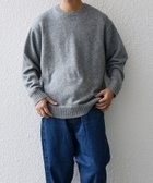 【シップス フォー ウィメン/SHIPS】のSHIPS any 手洗い可能 ラム ライク クルーネック カラー ニット 24AW 人気、トレンドファッション・服の通販 founy(ファニー) ファッション Fashion レディースファッション WOMEN トップス・カットソー Tops/Tshirt ニット Knit Tops 2024年 2024 2024-2025秋冬・A/W Aw/Autumn/Winter/Fw/Fall/2024-2025 インナー Inner カラフル Colorful ギフト プレゼント Gift Present シンプル Simple ダウン Down フィット Fit ベーシック Basic ホリデーシーズン Holiday リラックス Relax 手編み Hand Knitting thumbnail グレー|ID: prp329100004206255 ipo3291000000029147608