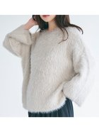 【コカ/COCA】のふんわりシャギーニット 人気、トレンドファッション・服の通販 founy(ファニー) ファッション Fashion レディースファッション WOMEN トップス・カットソー Tops/Tshirt ニット Knit Tops thumbnail Lt.gray|ID: prp329100004206274 ipo3291000000029147720