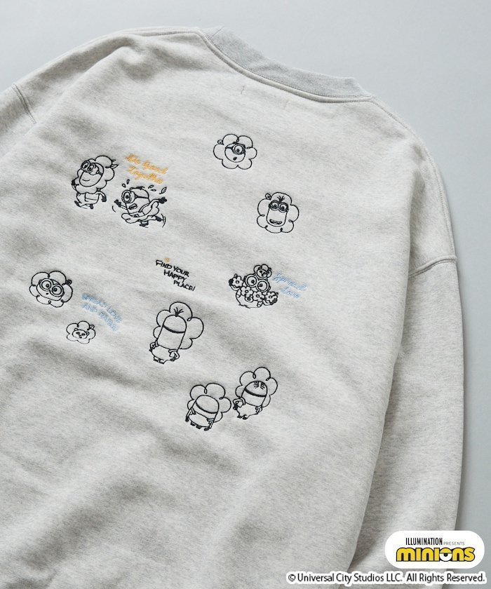 【フリークスストア/FREAK'S STORE】のMINION/ミニオン 別注 バック 刺繍 スウェット【限定展開】 24AW インテリア・キッズ・メンズ・レディースファッション・服の通販 founy(ファニー) https://founy.com/ ファッション Fashion レディースファッション WOMEN トップス・カットソー Tops/Tshirt パーカ Sweats スウェット Sweat バッグ Bag 2024年 2024 2024-2025秋冬・A/W Aw/Autumn/Winter/Fw/Fall/2024-2025 A/W・秋冬 Aw・Autumn/Winter・Fw・Fall-Winter 冬 Winter スウェット Sweat スペシャル Special フィット Fit 別注 Special Order |ID: prp329100004206315 ipo3291000000029148000