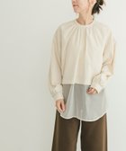 【その他のブランド/Other】の2WAYシアードッキングブラウス 人気、トレンドファッション・服の通販 founy(ファニー) ファッション Fashion レディースファッション WOMEN トップス・カットソー Tops/Tshirt シャツ/ブラウス Shirts/Blouses 2024年 2024 2024-2025秋冬・A/W Aw/Autumn/Winter/Fw/Fall/2024-2025 A/W・秋冬 Aw・Autumn/Winter・Fw・Fall-Winter 冬 Winter おすすめ Recommend シアー Sheer ドッキング Docking 切替 Switching thumbnail L.BEG|ID: prp329100004206350 ipo3291000000029148250