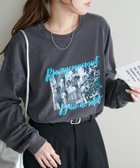 【ディスコート/Discoat】の【ユニセックス】フォトプリントロンT 人気、トレンドファッション・服の通販 founy(ファニー) ファッション Fashion レディースファッション WOMEN トップス・カットソー Tops/Tshirt ロング / Tシャツ T-Shirts thumbnail チャコールグレー|ID: prp329100004206360 ipo3291000000029148313