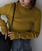 【リベリー/Riberry】のタートルネックリブプルオーバー 人気、トレンドファッション・服の通販 founy(ファニー) ファッション Fashion レディースファッション WOMEN トップス・カットソー Tops/Tshirt プルオーバー Pullover タートルネック Turtleneck A/W・秋冬 Aw・Autumn/Winter・Fw・Fall-Winter インナー Inner ジャケット Jacket タートルネック Turtleneck フィット Fit ベーシック Basic thumbnail イエロー|ID: prp329100004206367 ipo3291000000029566211