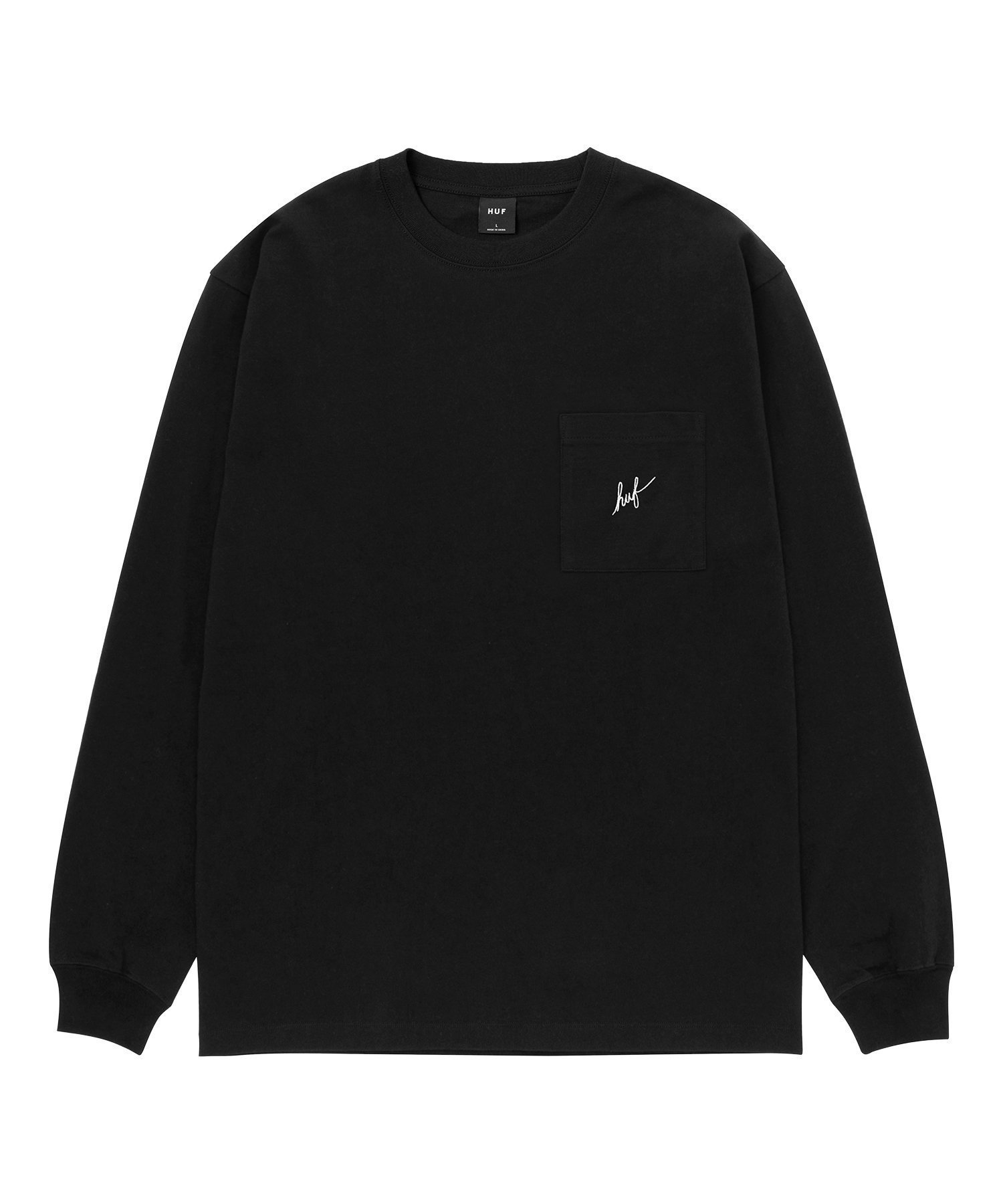 【ハフ/HUF】のSCRIPT POCKET LS TEE / HUF ハフ ロンT 人気、トレンドファッション・服の通販 founy(ファニー) 　ファッション　Fashion　レディースファッション　WOMEN　トップス・カットソー　Tops/Tshirt　ロング / Tシャツ　T-Shirts　グラフィック　Graphic　コレクション　Collection　長袖　Long Sleeve　ポケット　Pocket　ミリタリー　Military　ワーク　Work　再入荷　Restock/Back In Stock/Re Arrival　 other-1|ID: prp329100004206389 ipo3291000000029148518