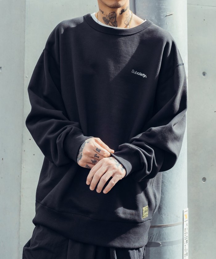 【サブサエティ/Subciety / MEN】のTrademark sweatshirt インテリア・キッズ・メンズ・レディースファッション・服の通販 founy(ファニー) https://founy.com/ ファッション Fashion メンズファッション MEN トップス・カットソー Tops/Tshirt/Men パーカ Sweats シャツ Shirts シンプル Simple スウェット Sweat ベーシック Basic 再入荷 Restock/Back In Stock/Re Arrival |ID: prp329100004206438 ipo3291000000029507002