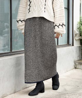 【ニコアンド/niko and】 ミックスリブニットスカート人気、トレンドファッション・服の通販 founy(ファニー) ファッション Fashion レディースファッション WOMEN スカート Skirt A/W・秋冬 Aw・Autumn/Winter・Fw・Fall-Winter おすすめ Recommend シューズ Shoes タイトスカート Tight Skirt ミックス Mix ロング Long 人気 Popularity 防寒 Cold Protection |ID:prp329100004206569