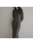 【カーサフライン/CASA FLINE】のコクーンスウェットドレス 人気、トレンドファッション・服の通販 founy(ファニー) ファッション Fashion レディースファッション WOMEN トップス・カットソー Tops/Tshirt パーカ Sweats スウェット Sweat ワンピース Dress ドレス Party Dresses thumbnail GRAY|ID: prp329100004206637 ipo3291000000029149946