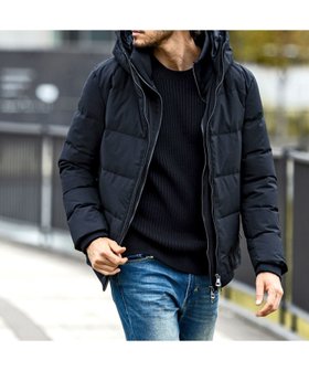 【シフォン/SHIFFON / MEN】の【直営店・WEB限定】 AKM Contemporary(エイケイエムコンテンポラリー)スタンドネックレイヤードダウンジャケット 人気、トレンドファッション・服の通販 founy(ファニー) ファッション Fashion メンズファッション MEN インナー Inner カモフラージュ Camouflage シンプル Simple ジャケット Jacket スタンド Stand ストレッチ Stretch ダウン Down デニム Denim |ID:prp329100004206890