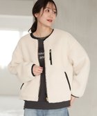 【グローバルワーク/GLOBAL WORK】のリバーシブルボアブルゾン/115504 人気、トレンドファッション・服の通販 founy(ファニー) ファッション Fashion レディースファッション WOMEN アウター Coat Outerwear ブルゾン Blouson/Jackets ショート Short ポケット Pocket エレガント 上品 Elegant 人気 Popularity thumbnail アイボリーボア×ブラック10|ID: prp329100004207427 ipo3291000000029155381