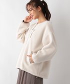 【グローバルワーク/GLOBAL WORK】のリバーシブルボアブルゾン/115504 人気、トレンドファッション・服の通販 founy(ファニー) ファッション Fashion レディースファッション WOMEN アウター Coat Outerwear ブルゾン Blouson/Jackets ショート Short ポケット Pocket エレガント 上品 Elegant 人気 Popularity thumbnail アイボリーボア×グレージュ08|ID: prp329100004207427 ipo3291000000029155383