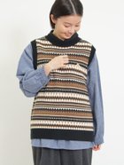 【サマンサモスモス/Samansa Mos2】の【KELTY*Samansa Mos2】ジャカードニットベスト 人気、トレンドファッション・服の通販 founy(ファニー) ファッション Fashion レディースファッション WOMEN アウター Coat Outerwear トップス・カットソー Tops/Tshirt ニット Knit Tops ベスト/ジレ Gilets/Vests ジャカード Jacquard ベスト Vest ワンポイント One Point thumbnail ブラック|ID: prp329100004207435 ipo3291000000029236397