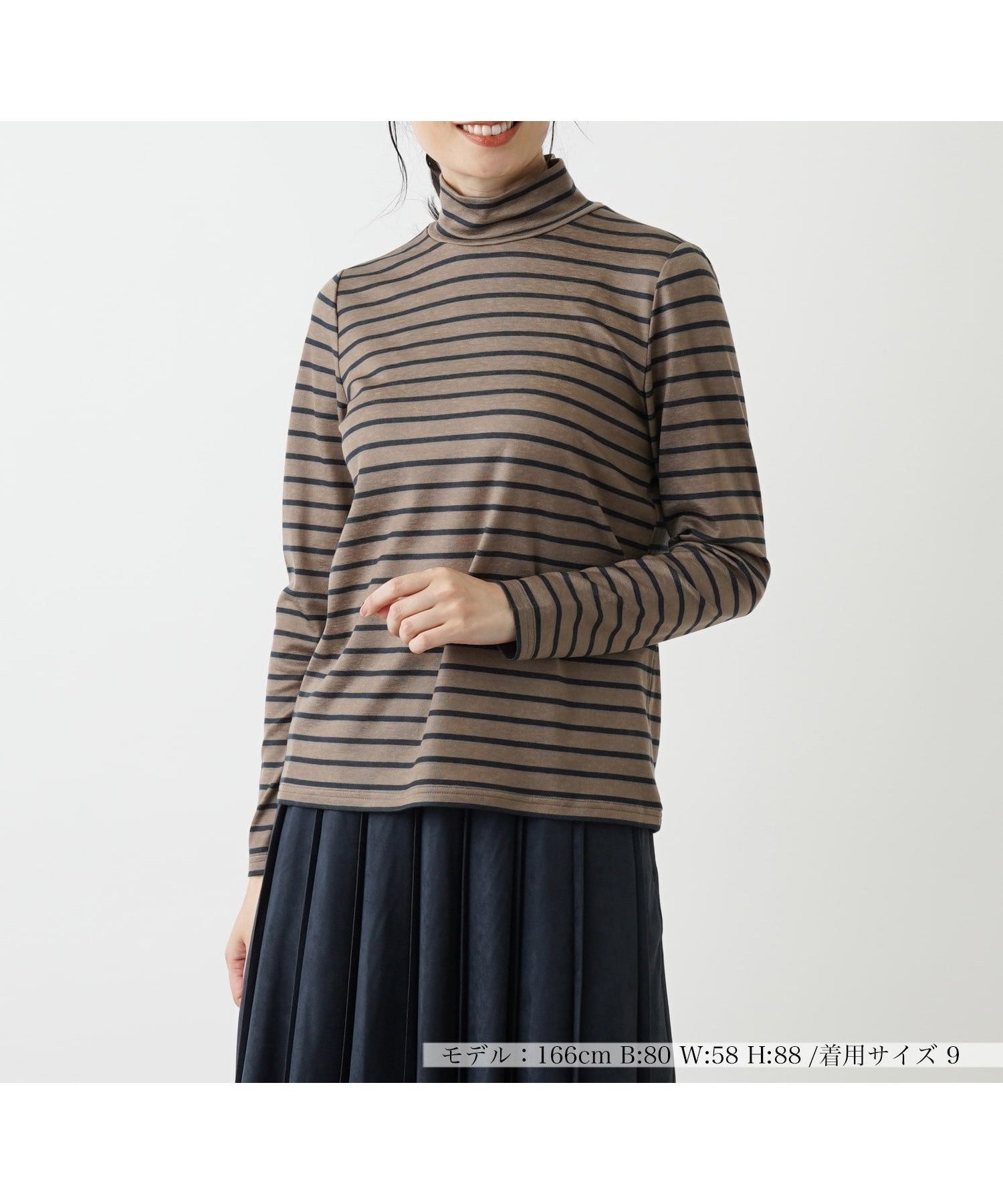 【レリアン/LEILIAN】のカットソー 人気、トレンドファッション・服の通販 founy(ファニー) 　ファッション　Fashion　レディースファッション　WOMEN　トップス・カットソー　Tops/Tshirt　カットソー　Cut and Sewn　おすすめ　Recommend　インナー　Inner　ウォッシャブル　Washable　カットソー　Cut And Sew　ジャケット　Jacket　スマート　Smart　デコルテ　Decolletage　ファブリック　Fabric　フィット　Fit　ボーダー　Border　エレガント 上品　Elegant　秋　Autumn/Fall　 other-1|ID: prp329100004207441 ipo3291000000029155517