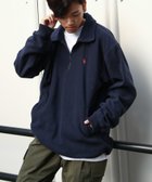 【ジップファイブ/ZIP FIVE】のフリースハーフジップアノラック 人気、トレンドファッション・服の通販 founy(ファニー) ファッション Fashion レディースファッション WOMEN シンプル Simple ストレッチ Stretch ドローコード Draw Cord ワンポイント One Point 定番 Standard thumbnail ネイビー|ID: prp329100004207475 ipo3291000000029155719