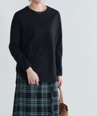 【ピエロ/Pierrot】の綿100%ロングスリーブTシャツ 人気、トレンドファッション・服の通販 founy(ファニー) ファッション Fashion レディースファッション WOMEN トップス・カットソー Tops/Tshirt シャツ/ブラウス Shirts/Blouses ロング / Tシャツ T-Shirts インナー Inner ショルダー Shoulder ジャケット Jacket スリーブ Sleeve トレンド Trend ドロップ Drop ベスト Vest ベーシック Basic ロング Long 吸水 Water Absorption thumbnail ブラック|ID: prp329100004207489 ipo3291000000029155790