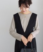 【ピエロ/Pierrot】の長袖シンプルTシャツ 人気、トレンドファッション・服の通販 founy(ファニー) ファッション Fashion レディースファッション WOMEN トップス・カットソー Tops/Tshirt シャツ/ブラウス Shirts/Blouses ロング / Tシャツ T-Shirts コンパクト Compact シンプル Simple 長袖 Long Sleeve thumbnail グレージュ|ID: prp329100004207490 ipo3291000000029155806