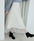 【マジェスティック レゴン/MAJESTIC LEGON】のバックレースアップフレアスカート 人気、トレンドファッション・服の通販 founy(ファニー) ファッション Fashion レディースファッション WOMEN スカート Skirt Aライン/フレアスカート Flared A-Line Skirts コルセット Corset フェミニン Feminine フレア Flare レース Race ロング Long thumbnail アイボリー柄|ID: prp329100004207509 ipo3291000000029391365