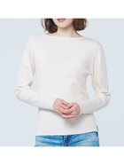 【コカ/COCA】のアンゴラタッチボートネックニット 人気、トレンドファッション・服の通販 founy(ファニー) ファッション Fashion レディースファッション WOMEN トップス・カットソー Tops/Tshirt ニット Knit Tops ポケット Pocket リブニット Rib Knit thumbnail Ivory|ID: prp329100004207521 ipo3291000000029156023