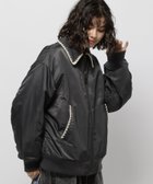 【ニコアンド/niko and】のハマグリステッチMA-1 人気、トレンドファッション・服の通販 founy(ファニー) ファッション Fashion レディースファッション WOMEN アウター Coat Outerwear MA-1 MA-1 おすすめ Recommend ガーリー Girly チェック Check ハンド Hand ブルゾン Blouson ボトム Bottom ポケット Pocket レース Race ロング Long ヴィンテージ Vintage 冬 Winter thumbnail チャコール18|ID: prp329100004207538 ipo3291000000029156140