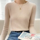 【ミニミニストア/miniministore】のリブニットトップス 長袖リブカットソー ライトベージュ|ID: prp329100004207549 ipo3291000000029156217