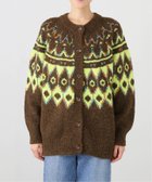 【ジャーナルスタンダード レリューム/JOURNAL STANDARD relume】の【GREEN BUTTER/グリーンバター】Alpaca Nordic CD カーディガン ブラウン|ID: prp329100004207563 ipo3291000000029156291