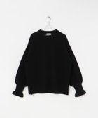 【ラート/LAATO】のfrill sleeve knit インク|ID: prp329100004207602 ipo3291000000029156612