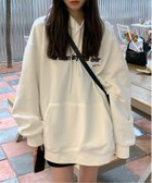 【チェルカ/CERCA】のMEMECLE/【MEMECLE/メメクル】ロゴ プリント スウェットパーカー 人気、トレンドファッション・服の通販 founy(ファニー) ファッション Fashion レディースファッション WOMEN トップス・カットソー Tops/Tshirt パーカ Sweats スウェット Sweat プリント Print thumbnail ホワイト|ID: prp329100004207655 ipo3291000000029157183