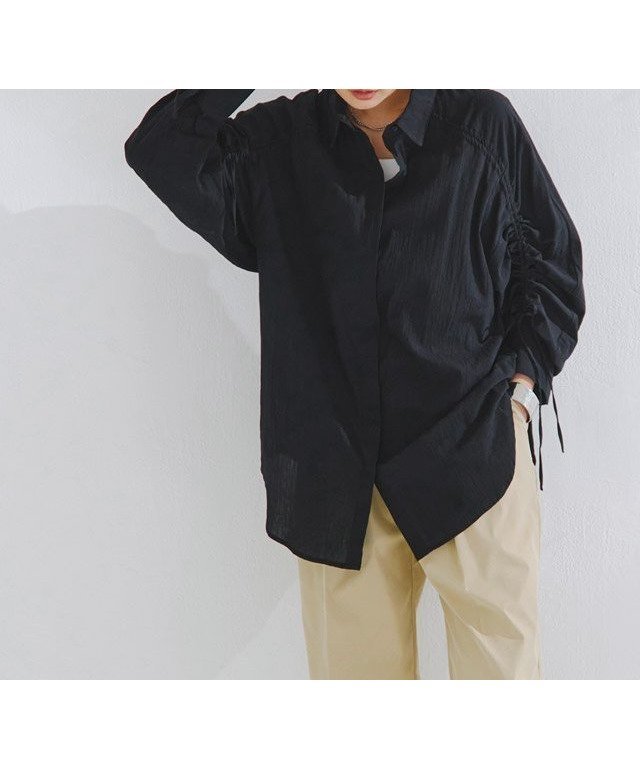 【ピエロ/Pierrot】のRASW ドロストシャーリングシャツ インテリア・キッズ・メンズ・レディースファッション・服の通販 founy(ファニー) https://founy.com/ ファッション Fashion レディースファッション WOMEN トップス・カットソー Tops/Tshirt シャツ/ブラウス Shirts/Blouses ギャザー Gather シャーリング Shirring |ID: prp329100004207666 ipo3291000000029157374