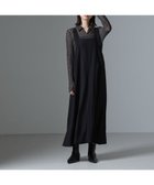 【ナノ ユニバース/nano universe】のバックルベルトストラップフレアワンピース 人気、トレンドファッション・服の通販 founy(ファニー) ファッション Fashion レディースファッション WOMEN ワンピース Dress ベルト Belts インナー Inner ウォッシャブル Washable スクエア Square タートルネック Turtleneck トレーナー Trainer フレア Flare ベーシック Basic ロング Long 2024年 2024 2024-2025秋冬・A/W Aw/Autumn/Winter/Fw/Fall/2024-2025 thumbnail ブラック|ID: prp329100004207675 ipo3291000000029157443