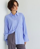 【ピエロ/Pierrot】のRASW ワイドカフスシャツ 人気、トレンドファッション・服の通販 founy(ファニー) ファッション Fashion レディースファッション WOMEN トップス・カットソー Tops/Tshirt シャツ/ブラウス Shirts/Blouses カフス Cuffs シンプル Simple ラウンド Round ワイド Wide エレガント 上品 Elegant 羽織 Haori thumbnail ライトブルー|ID: prp329100004207684 ipo3291000000029157516